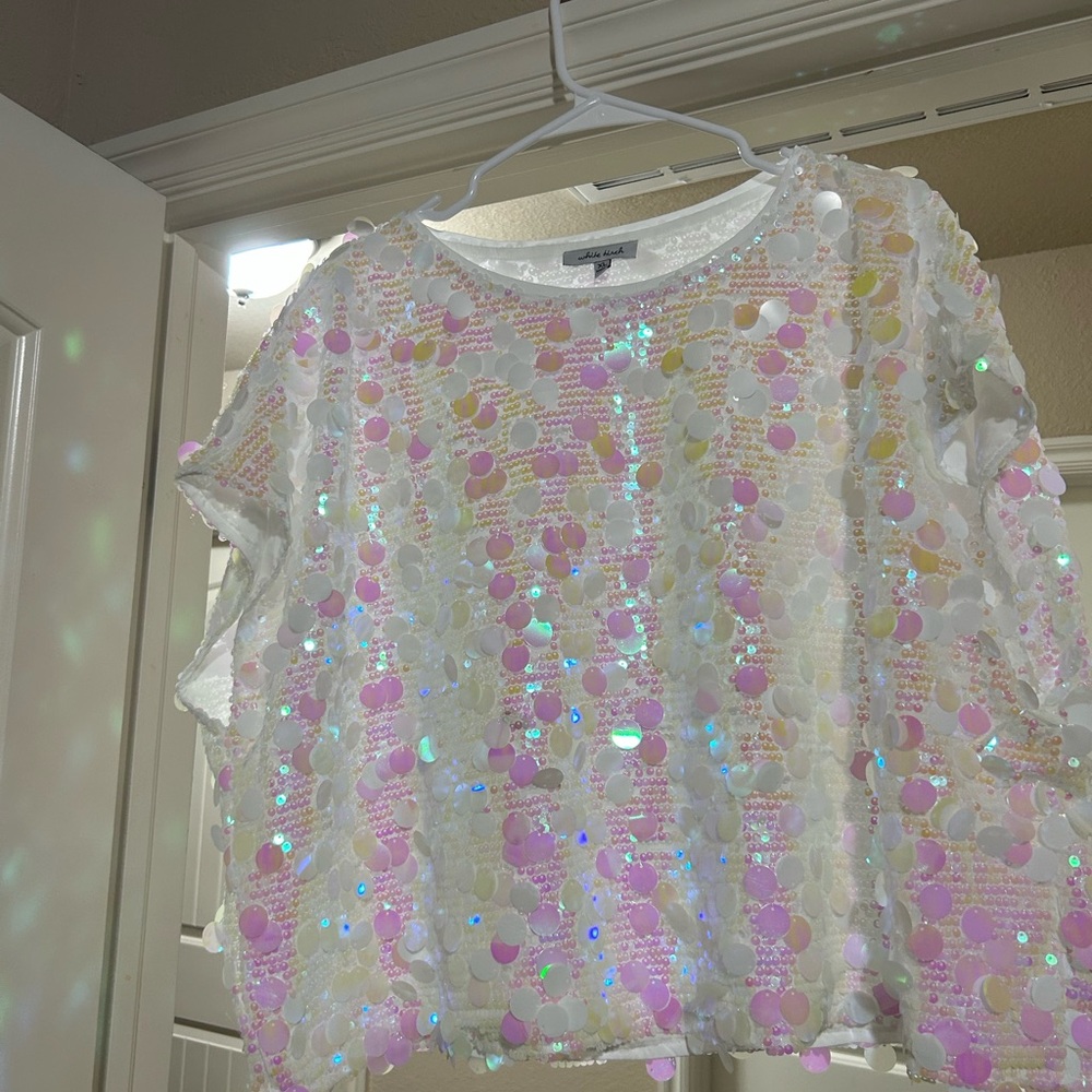 Iridescent White Two piece set - image 2